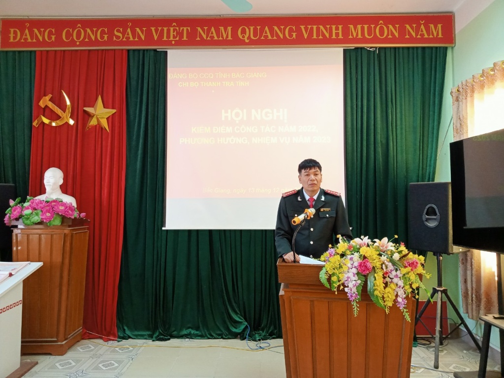 Chi bộ Thanh tra tỉnh Bắc Giang tổ chức kiểm điểm công tác năm 2022, bàn phương hướng nhiệm vụ...