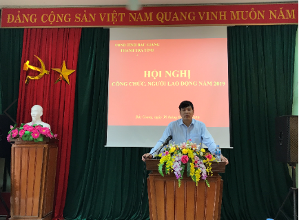 Cơ quan Thanh tra tỉnh Bắc Giang tổ chức Hội nghị công chức, người lao động năm 2019