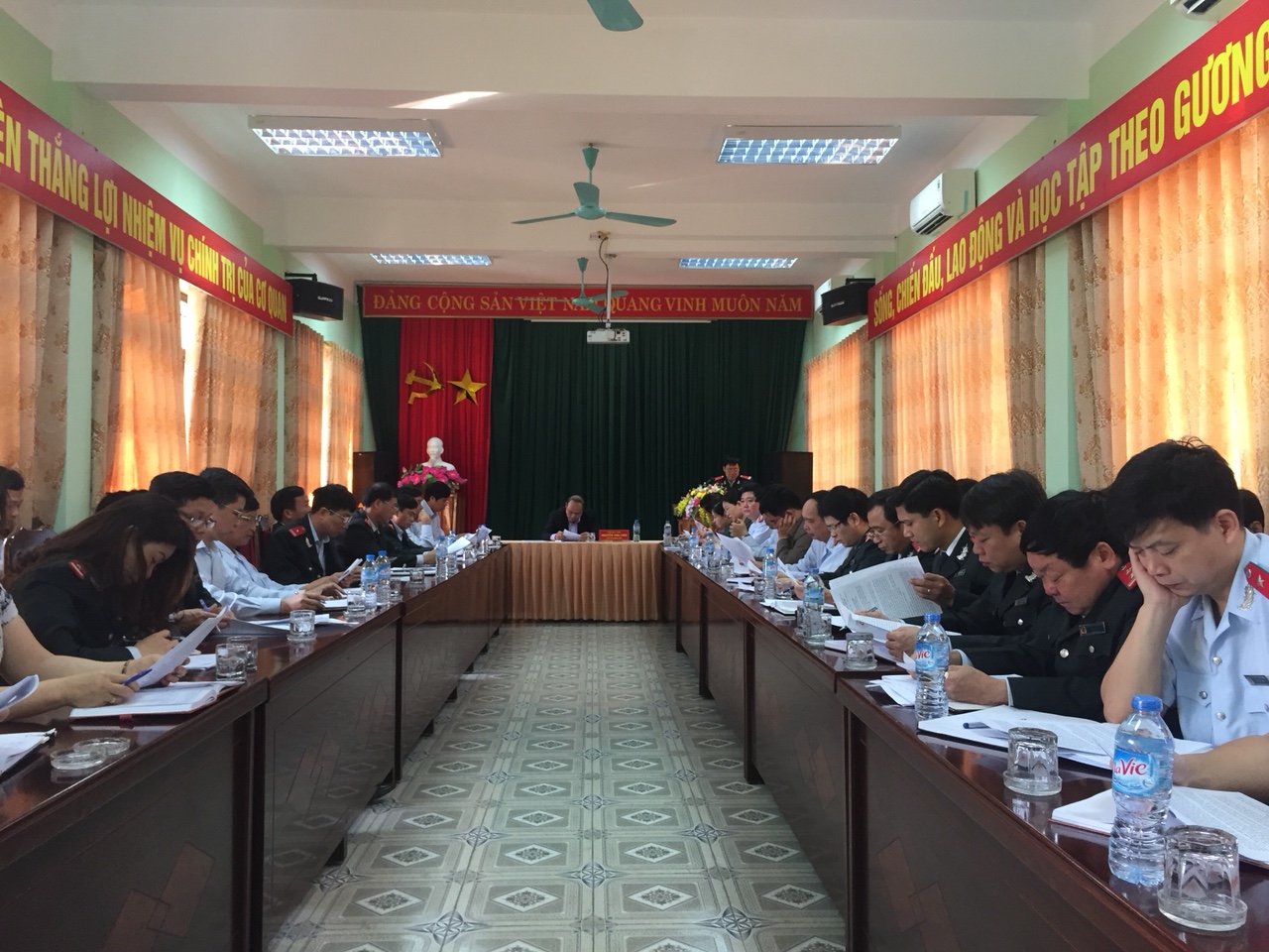 Chủ tịch UBND tỉnh Nguyễn Văn Linh làm việc với cán bộ lãnh đạo ngành Thanh tra tỉnh Bắc Giang