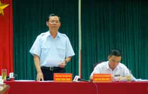Tổng Thanh tra Chính phủ Huỳnh Phong Tranh tiếp dân định kỳ